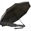 Laikrodis Vyriškas skėtis, vyriškas moteriškas tvirtas juodas didelis 120 cm automatinis unisex
