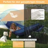 Wadeo Kempingo brezentas palapinei, neperšlampamas, 4 x 3 m, kempingo brezentas palapinei, apsauga nuo lietaus su stulpais, palapinės virvės, kempingo brezentas, itin lengvas, idealus kempingui, iškyloms lauke - Khaki