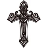 Wadorn metalinė sienų dekoracija, metalo menas, namų dekoracija, pakabinama dekoracija, linija, sienų skulptūra, virtuvės dekoracija, lauko ornamentai miegamajam, svetainei, 21.3 x 30 cm, kryžiaus raštas
