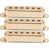Walfront vienos ritės pikapo dangteliai 48/50/52 mm, 3 vnt., žalvarinis vienos ritės pikapo dangtelis elektrinei gitarai St Sq (auksinis)