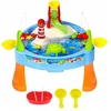 Water Table STALAS, VANDENS STALAS 2in1, ŽVEJYBA 25el. ŠVIEČIA ŽAIDIMAS