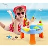 Water Table STALAS, VANDENS STALAS 2in1, ŽVEJYBA 25el. ŠVIEČIA ŽAIDIMAS