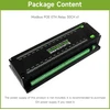 Waveshare 30 kanalų ethernet relės modulis, modbus rtu/modbus tcp protokolas, poe prievado komunikacija, su įvairiomis izoliacijos ir apsaugos grandinėmis, pramoninės klasės montuojamas ant din bėgelio korpusas