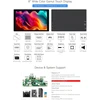 Monitorius Waveshare 8 colių talpinis jutiklinis ekranas, plati spalvų gama, 1280 x 800, optiškai sujungtas grūdinto stiklo skydelis, hdmi/type-c ekrano sąsaja, su garsu, kompiuterio dvigubas ekranas bendradarbiavimui