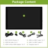 Monitorius Waveshare 8 colių talpinis jutiklinis ekranas, plati spalvų gama, 1280 x 800, optiškai sujungtas grūdinto stiklo skydelis, hdmi/type-c ekrano sąsaja, su garsu, kompiuterio dvigubas ekranas bendradarbiavimui