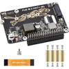 Waveshare Pcie į M.2 adapteris su Poe funkcija Hat+ (b), suderinamas su Raspberry Pi 5, palaiko Poe Nvme diskų protokolą 2230/2242/2260/2280 M.2 Ssd, didelės spartos skaitymas/rašymas