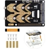 Waveshare Pcie M.2 Hat+ adapteris Raspberry Pi 5, 2x Nvme