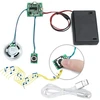 Wayintop mp3 garso lusto modulis, įrašomas programuojamas muzikos garso modulis 8 mb, atsisiunčiamas per usb, įkraunamas su aa baterijų dėžute ir micro usb laidu "pasidaryk pats" dovanai