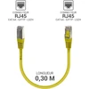 Spausdintuvas Waytex 33802 ethernet kabelis rj45 cat 6a s/ftp 500mhz ekranuotas 100% varinis lszh be halogenų, suderinamas su pc, spausdintuvu, dėžute, maršrutizatoriumi, tinklo jungikliu, žaidimų konsolėmis, televizoriumi - 0.5m, geltonas
