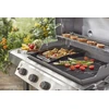 Weber Deluxe planča Genesis Ii modeliams (57 x 40 cm), pakaitalas kepimo grotelėms, porcelianu emaliuotas ketus, tinka Weber Genesis Ii dujiniams griliams 400 ir 600 serijos - juoda (7665)