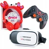 Webski 3d Vr akiniai su ausinėmis + Bluetooth pultelis