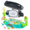Webski Dovana po eglute Vr 3d akiniai 360+gamepad+arcade žaidimas Dino