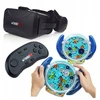Webski Vr 360 laipsnių akiniai+žaidimų valdiklis+lavinamasis rankų miklumo žaidimas Labirintas