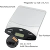 Svarstyklės Wedo 482200 Easy Scales 2000g/1g šviesiai pilka/juoda sidabrinė/juoda