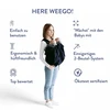 Weego Twin dvynių nešioklė nuo gimimo