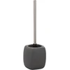 Wenko 20025100 wc šepetėlių rinkinys Faro pilkas, keraminis, 12 x 40 x 12 cm, pilkas