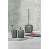 Wenko 20025100 wc šepetėlių rinkinys Faro pilkas, keraminis, 12 x 40 x 12 cm, pilkas