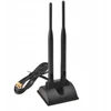 Wifi antena dvigubo dažnio 2.4ghz 5ghz kryptinė rp-sma 6dbi