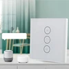 Wifi jutiklinis stiklinis roletų jungiklis, Smart Life