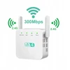 Šakotuvas Wifi signalo stiprintuvas baltas 2.4 Ghz 300 Mbps