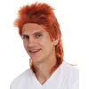 Wig Me Up - 31910-fr14b perukas karnavalinis vyriškas Proll Mullet vario raudonos spalvos