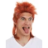 Wig Me Up - 31910-fr14b perukas karnavalinis vyriškas Proll Mullet vario raudonos spalvos