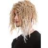 Wig Me Up - Cxh-008-k27tkb80 perukas vyrams moterims karnavalinis paplūdimio berniukas hipis karibiški garbanos kaip rasta šviesus mišinys saulėje balintas