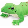 Wigiwama Lilizzhoumax arklių salos gekono pliušinis žaislas 40 cm, imituotas gyvūnas, kawaii gekono minkštas žaislas, realistiškas pliušinis roplių žaislas, laukinių gyvūnų dovana vaikams, kimštinis žaislas, gimtadienio dovana, žalias