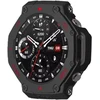 Wiikai 2 apsauginių dėklų rinkinys, suderinamas su Amazfit T-rex 3, visapusiška apsauga, buferio dėklas, apsauginis dėklas, juodas, raudonas