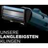 Wilkinson Sword - The Icon skustuvo galvutės, 4 x atsarginės galvutės, deimantu dengtas 5 ašmenų skustuvas