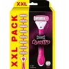 Wilkinson Sword Wilkinson Quattro for Women 8x Skustuvo galvutės + Rankena