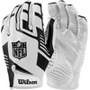Wilson amerikietiškojo futbolo pirštinės Nfl Stretch Fit Receiver Glove, balta/juoda