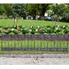 Windhager Apvadas gėlių lysvėms pvc ratanas 35 x 100 cm antracito spalvos