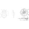 Windmeile pedalų jutiklis Bz-10, Pas jutiklis, Pas sistemos asistentas, E-dviratis, elektrinis dviratis, Pedelec, 24v/36v/48v