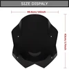 Windscreen Shield psler motociklo vėjo deflektoriaus lenta, skirta yamaha t-max 530 2012–2016 (juoda)
