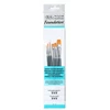 Winsor & Newton Foundation akvareliniai sintetiniai teptukai, 6 vnt., trumpa rankena