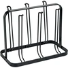 Wintem stiklinis indų džiovyklės, puodelių, butelių džiovintuvas, metalinis, juodas, tvirtas, 12,5 x 22,2 x 17,5 cm, 6 vnt.