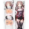 Wisfancy silikoninės krūtys Dakimakura anime, minkštos ir tikroviškos, tinka japoniškoms apkabinimo pagalvėms 160 x 50 cm, (dd Cup, 1200 g/pora)