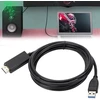 Wiyety Usb į Hdmi adapteris: 1.8 m Usb 3.0/2.0 į Hdmi adapterio kabelis, Hdmi kabelis, 1080p jungties kabelis, projektoriaus vaizdo monitoriaus kabelis, skirtas Pc, nešiojamam kompiuteriui, Hdtv televizoriui, suderinamas su Windows