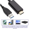 Wiyety Usb į Hdmi adapteris: 1.8 m Usb 3.0/2.0 į Hdmi adapterio kabelis, Hdmi kabelis, 1080p jungties kabelis, projektoriaus vaizdo monitoriaus kabelis, skirtas Pc, nešiojamam kompiuteriui, Hdtv televizoriui, suderinamas su Windows