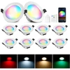 Pakabinamas šviestuvas Wlan bluetooth 9 w reguliuojamas led įleidžiamas prožektorius, lubų šviestuvas, wifi su išmaniuoju skydeliu, išmanusis tiltas, suderinamas su alexa, google assistant, rgbwc, 10 vnt. rinkinys