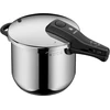 Wmf perfect one pot greitpuodis indukcinei viryklei 6.5 l, greitpuodis, didelis gaminimo signalas, 2 gaminimo lygiai, nuimama dangčio rankena, cromargan nerūdijantis plienas