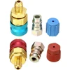 Wobekuy žemo slėgio prailginimo adapteris R134a freono greito sujungimo adapteris automobilių oro kondicionavimo priedai