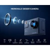 Wolfang ga300 veiksmo kamera 4k 60fps, 24 mp povandeninė kamera, wifi 24mp atspari vandeniui 2.0 ice vaizdo stabilizatorius, jutiklinis ekranas šalmo kamera, 8 x priartinimas (išorinis mikrofonas, 2 x 1350 mah baterijos ir priedų rinkinys).