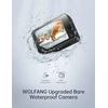 Wolfang Ga420 veiksmo kamera 4k 60fps, 10m vandeniui atspari, Wifi, dvigubas ekranas