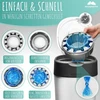Wolkenglück® sauskelnių dėžės papildymo plėvelė [10 vnt. Xxl ilgio] – suderinama su Tommee Tippee, Littycat, Chicco, Spross & Co. sauskelnių dėžių papildymo kasetėmis – atspari plyšimui ir kvapams