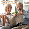 Wool Ball Holder Wood, siūlų laikiklis be mazgų, vilnos vyniotuvas su rutuliniu guoliu, vertikalus siūlų laikymas, dovana nėrimo mėgėjams, nėrimo mezgimo amatų reikmenys