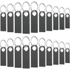 Wooolken Metalinis Usb Raktas 2 Gb 20 vnt. pakuotė, atsparus vandeniui 2.0 Mini Usb Raktas 2 Gb Įvairiaspalvė 20 vnt. pakuotė, skirta nešiojamam kompiuteriui, kompiuteriui, televizoriui, automobiliui