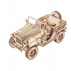 Woopie Robotime Wojsiškas automobilis Army Field Car Rokr Medinės 3d dėlionės