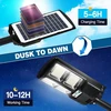 Wsatn 400 W led saulės gatvės šviestuvas, 6500 K saulės šviestuvai lauko naudojimui su judesio davikliu, ip65 vandeniui atsparus lauko gatvės šviestuvas su nuotoliniu valdymu